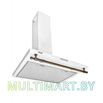 Вытяжка ZorG Technology Allegro B 750 60 (белый + рейлинг бронза) картинка 2